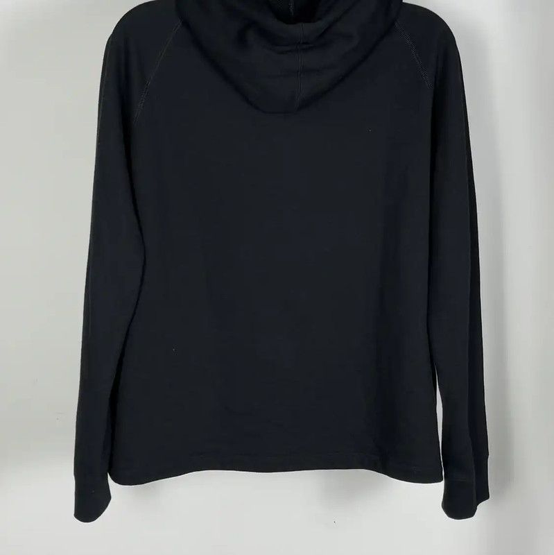 Valentino Valentino Black Women's Hoodie with Logo 0089 Size XS / US 0-2 / IT 36-38 - 2 Thumbnail
