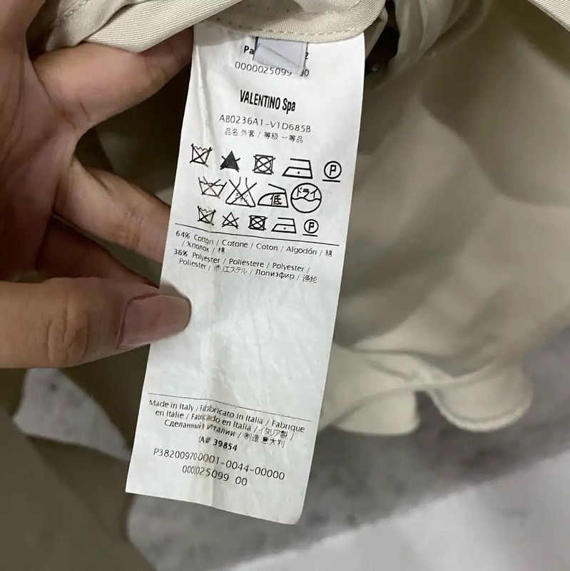Valentino Valentino Ivory Spring Autumn Women's Jacket 0089 Size ONE SIZE - 9 Thumbnail