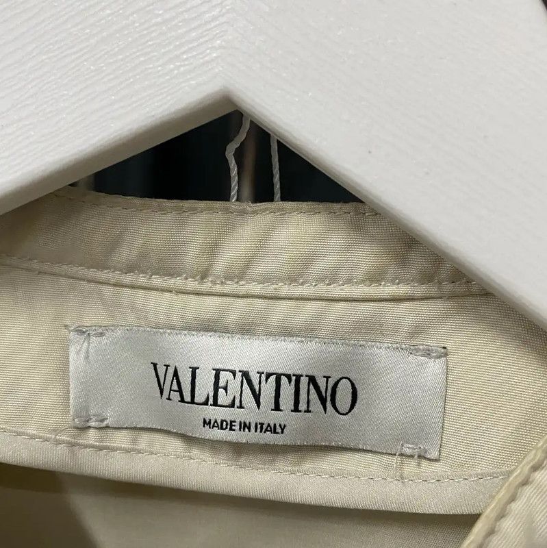Valentino Valentino Ivory Spring Autumn Women's Jacket 0089 Size ONE SIZE - 8 Thumbnail