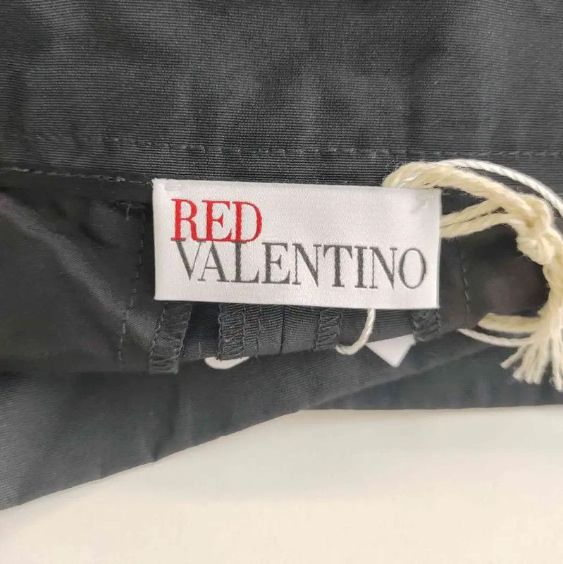 Valentino Valentino Black Cotton Women's Skirt 0089 Size 30" / US 8 / IT 44 - 4 Thumbnail