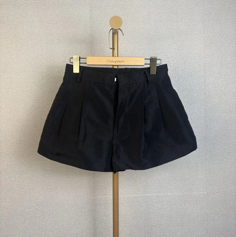 Valentino Valentino Black Cotton Women's Skirt 0089 Size 30" / US 8 / IT 44 - 2 Thumbnail