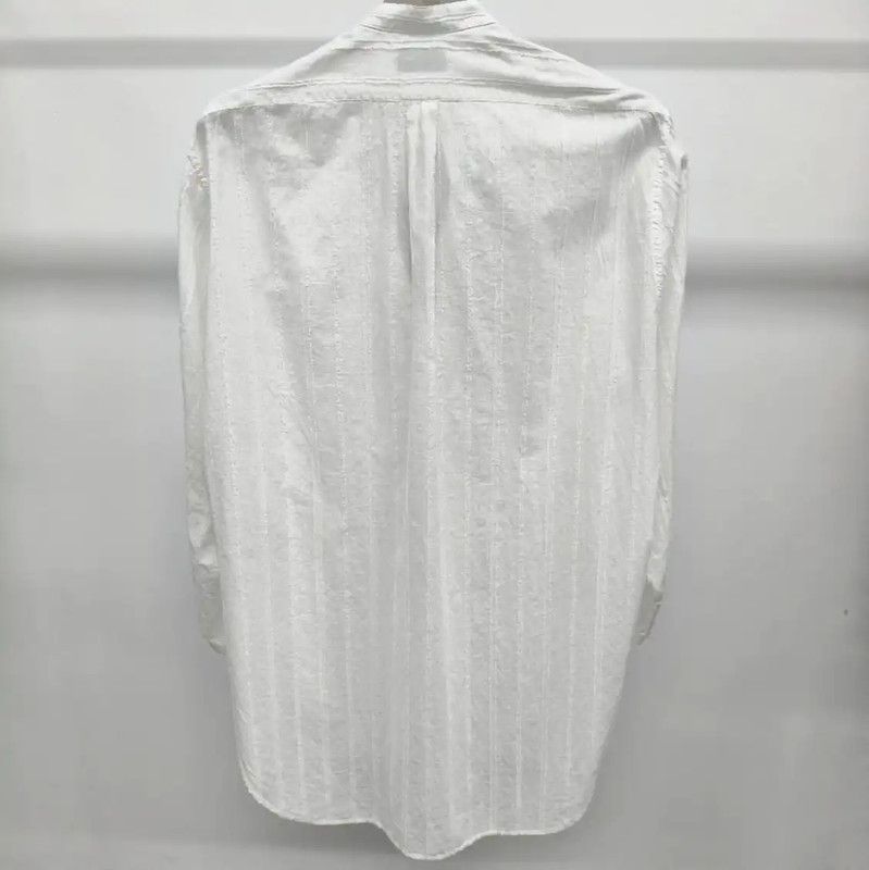 Valentino Valentino White Women's Shirt with Tie 0089 Size S / US 4 / IT 40 - 2 Thumbnail