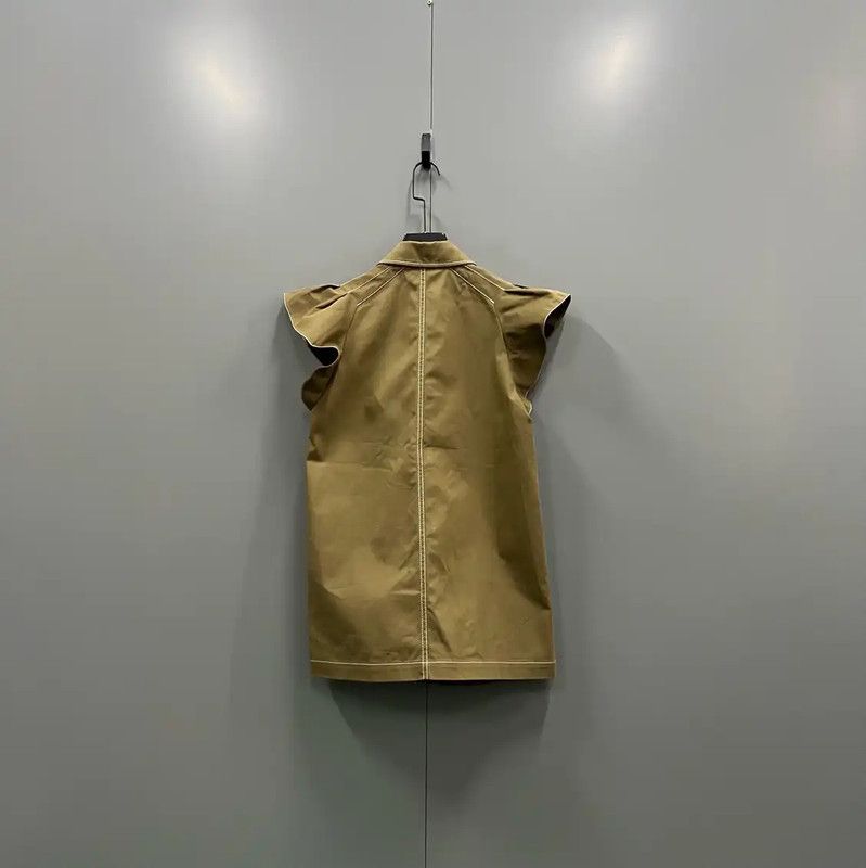 Valentino Valentino Green Cotton Short Sleeve Dress 0089 Size ONE SIZE - 2 Thumbnail