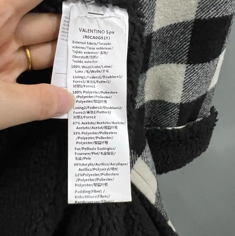 Valentino Valentino Multi-Color Cotton Short Coat 0089 Size ONE SIZE - 3 Thumbnail