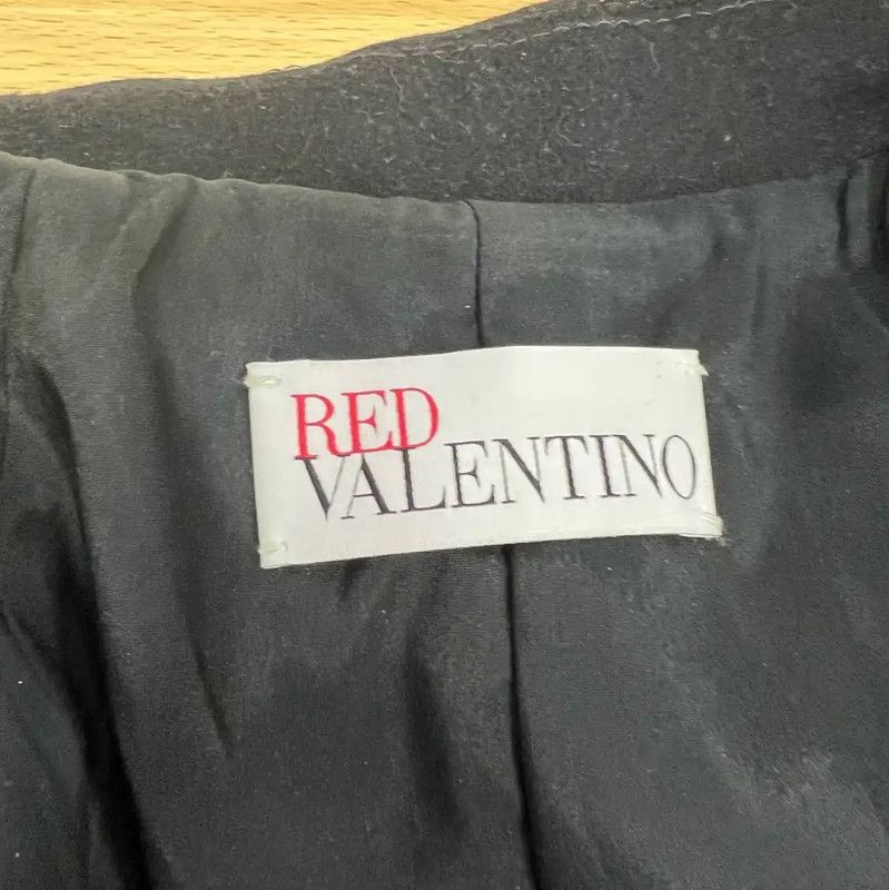 Valentino Valentino Black Cotton Women's Coat 0089 Size ONE SIZE - 3 Thumbnail