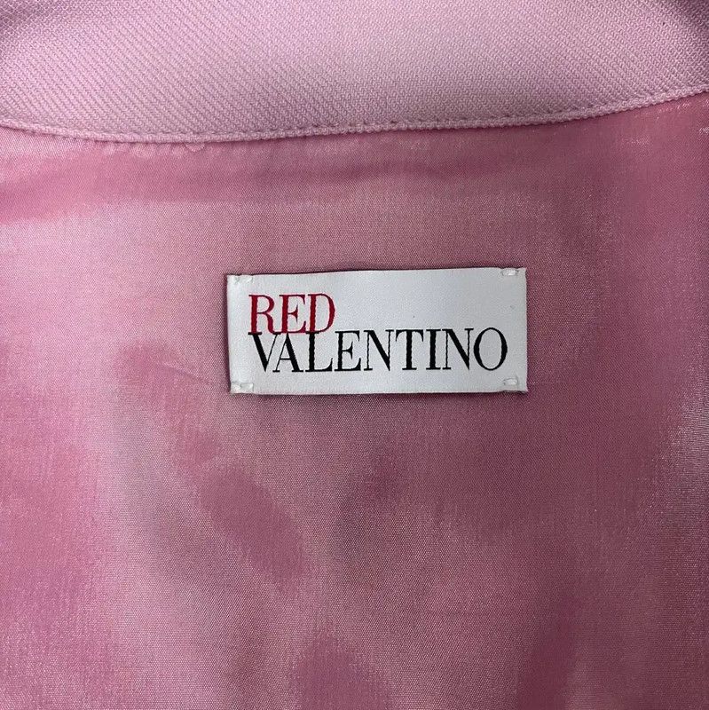 Valentino Valentino Pink Cotton Women's Coat 0089 Size ONE SIZE - 3 Thumbnail