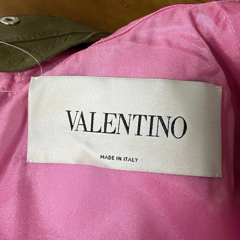 Valentino Valentino Pink Silk Dress for Women 0089 Size M / US 6-8 / IT 42-44 - 4 Thumbnail