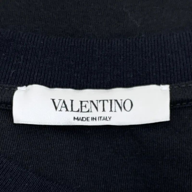 Valentino Valentino Black Cotton Women's T-Shirt 0089 Size S / US 4 / IT 40 - 6 Thumbnail