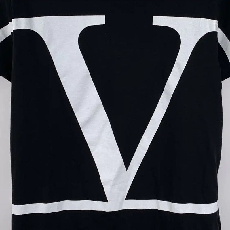 Valentino Valentino Black Cotton Women's T-Shirt 0089 Size S / US 4 / IT 40 - 4 Thumbnail