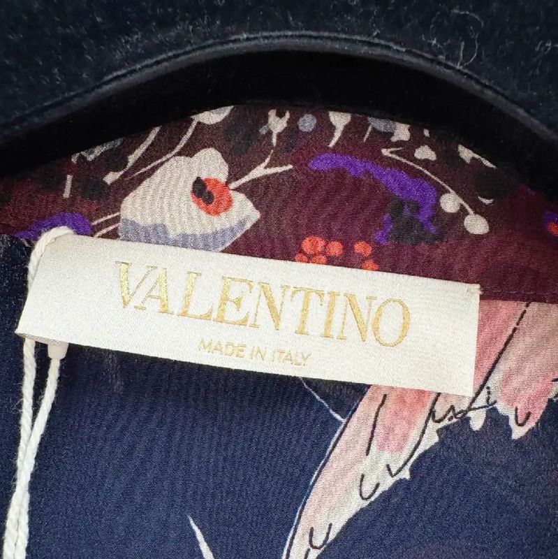 Valentino Valentino Multicolor Silk Long Sleeve Shirt 0089 Size M / US 6-8 / IT 42-44 - 2 Thumbnail