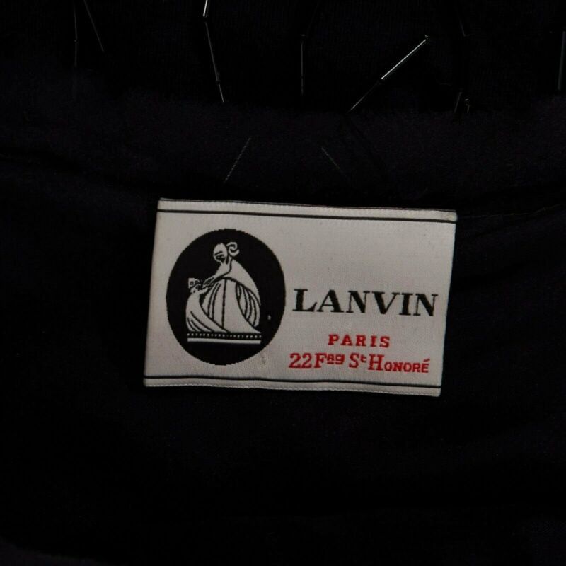 Lanvin LANVIN black fringe embellished ribbon 20s flapper silk dress XS FR34 US2 UK6 Size XS / US 0-2 / IT 36-38 - 9 Thumbnail