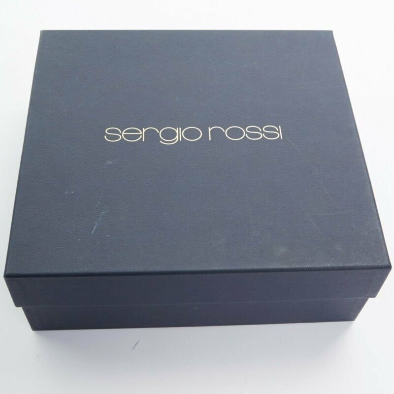Sergio Rossi SERGIO ROSSI black suede leather strap buckle peep toe heel ankle bootie EU37 Size US 7 / IT 37 - 12 Thumbnail