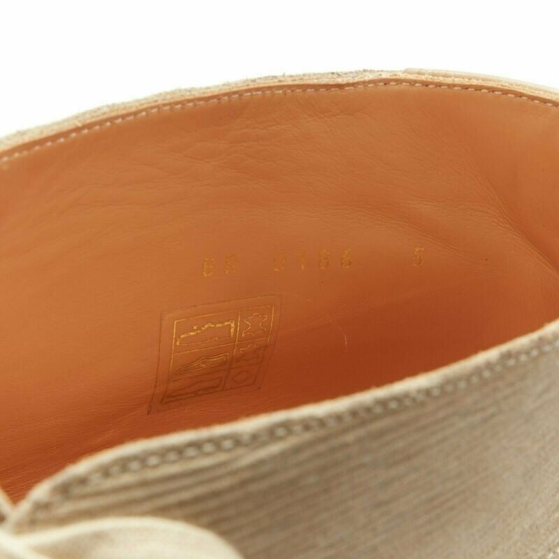 Louis Vuitton LOUIS VUITTON taupe sand epi suede crepe sole ankle desert boot UK5 EU39 Size US 6 / EU 39 - 12 Thumbnail