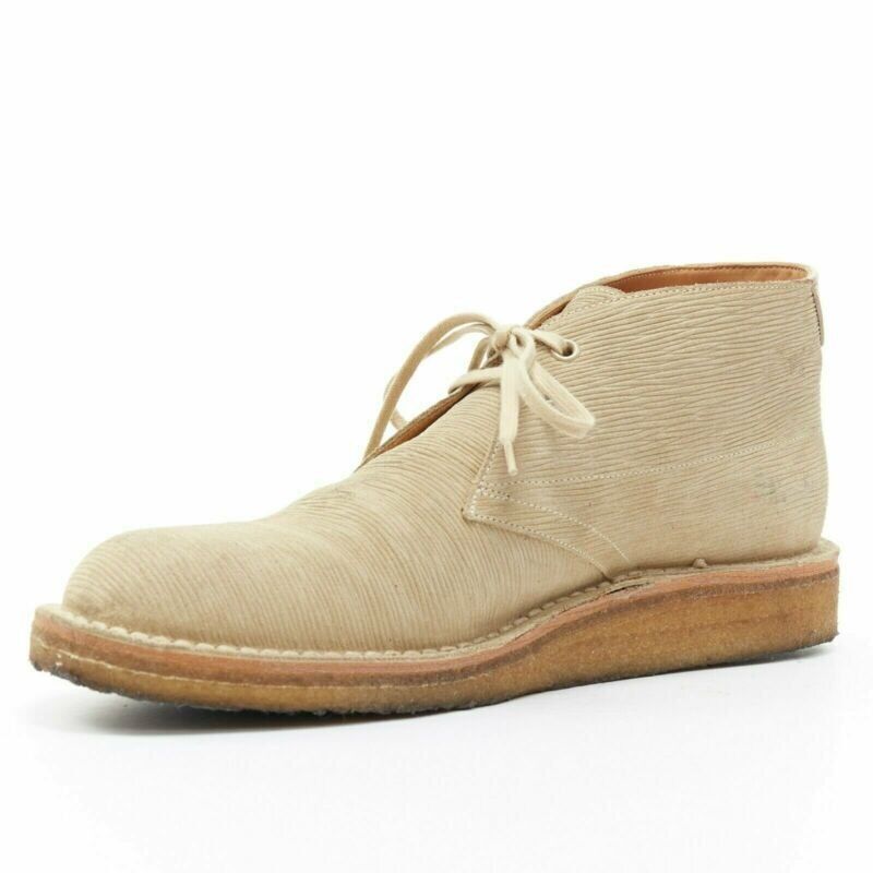 Louis Vuitton LOUIS VUITTON taupe sand epi suede crepe sole ankle desert boot UK5 EU39 Size US 6 / EU 39 - 4 Thumbnail