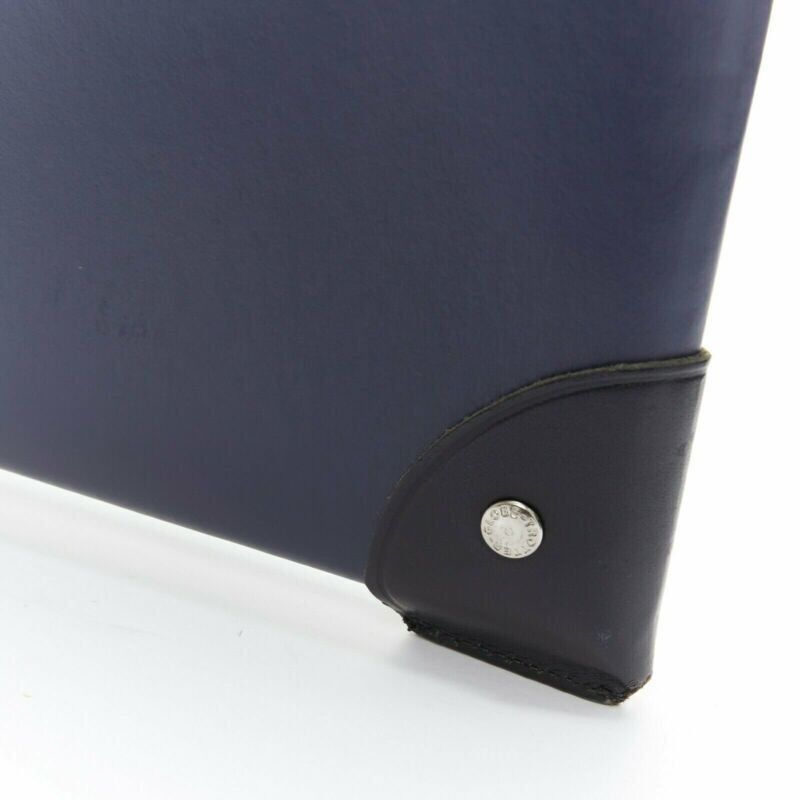 Bape MR.BATHING APE GLOBE-TROTTER SS11 navy blue envelope document case valcan fiber Size ONE SIZE - 6 Thumbnail