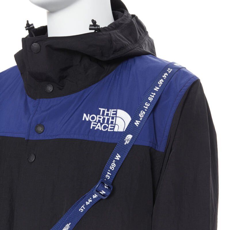 The North Face new THE NORTH FACE KAZUKI KARAISHI Black Flag Blue Bravo 2 long raincoat S / M Size US S / EU 44-46 / 1 - 8 Thumbnail