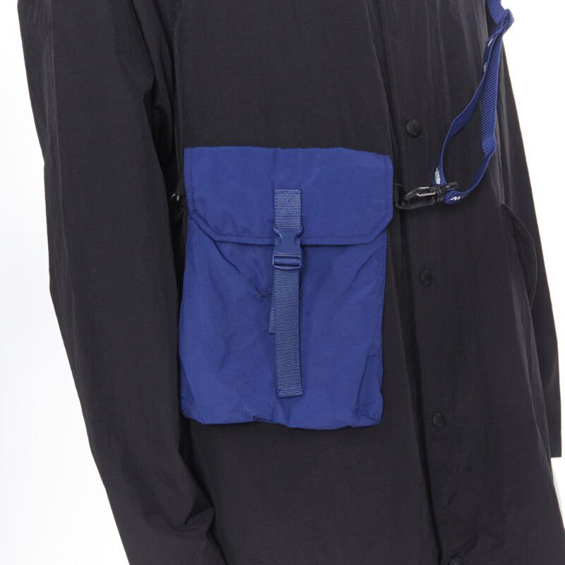 The North Face new THE NORTH FACE KAZUKI KARAISHI Black Flag Blue Bravo 2 long raincoat S / M Size US S / EU 44-46 / 1 - 9 Thumbnail
