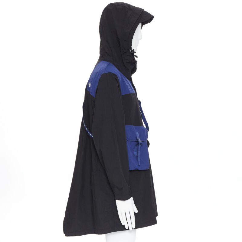 The North Face new THE NORTH FACE KAZUKI KARAISHI Black Flag Blue Bravo 2 long raincoat S / M Size US S / EU 44-46 / 1 - 5 Thumbnail