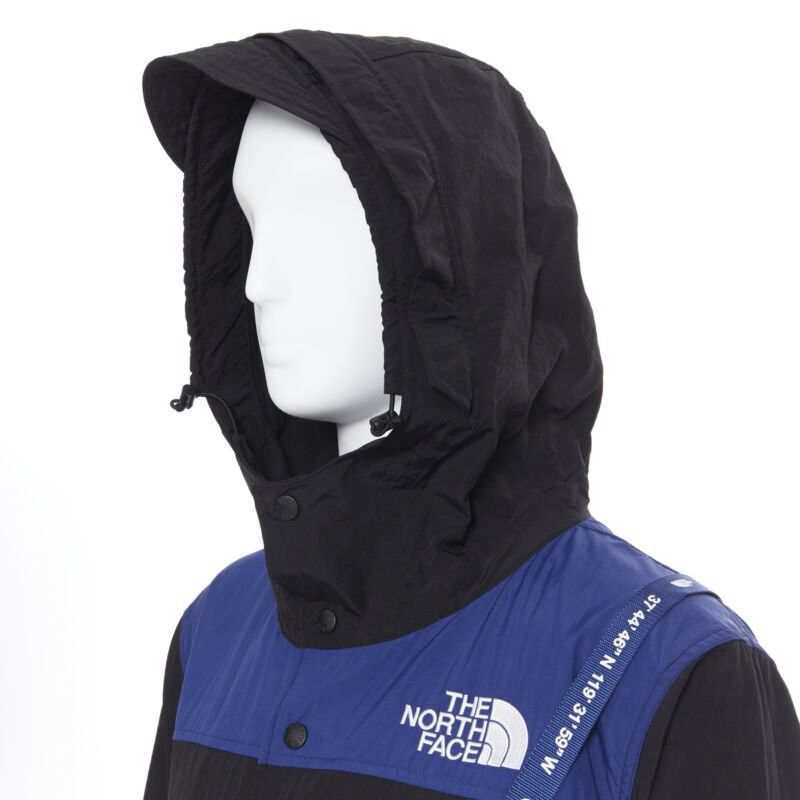 The North Face new THE NORTH FACE KAZUKI KARAISHI Black Flag Blue Bravo 2 long raincoat S / M Size US S / EU 44-46 / 1 - 3 Thumbnail