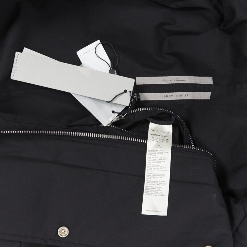 Rick Owens new RICK OWENS AW 2019 Larry Jumbo Parka chained goose down padded puffer IT40 S Size S / US 4 / IT 40 - 12 Thumbnail