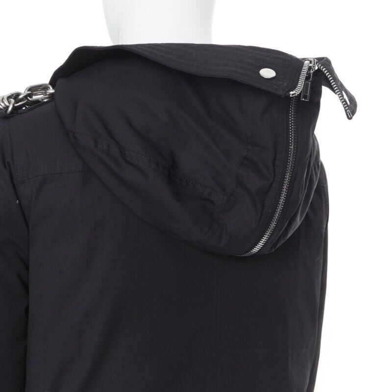 Rick Owens new RICK OWENS AW 2019 Larry Jumbo Parka chained goose down padded puffer IT40 S Size S / US 4 / IT 40 - 10 Thumbnail