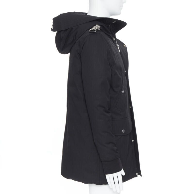Rick Owens new RICK OWENS AW 2019 Larry Jumbo Parka chained goose down padded puffer IT40 S Size S / US 4 / IT 40 - 4 Thumbnail