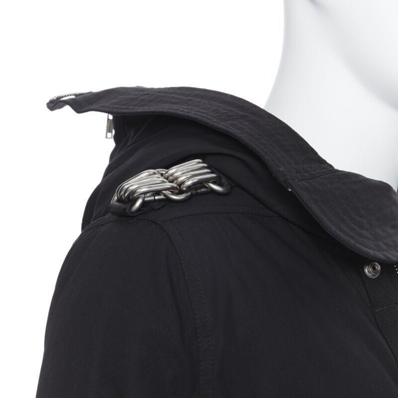 Rick Owens new RICK OWENS AW 2019 Larry Jumbo Parka chained goose down padded puffer IT40 S Size S / US 4 / IT 40 - 2 Thumbnail