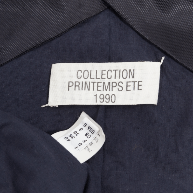 Maison Margiela rare MAISON MARGIELA 1990 deconstructed padded shoulder cigarette jacket IT40 Size S / US 4 / IT 40 - 11 Thumbnail