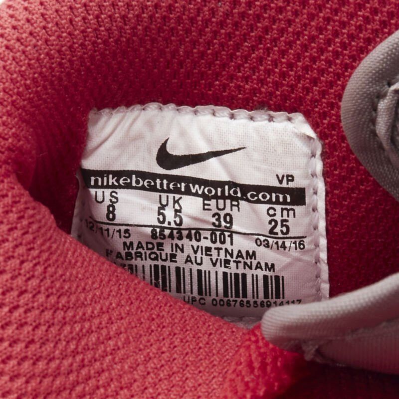 Nike NIKE Dunk High UNLV soft grey university red high top dunk sneaker US8 EU38 Size US 8 / IT 38 - 9 Thumbnail