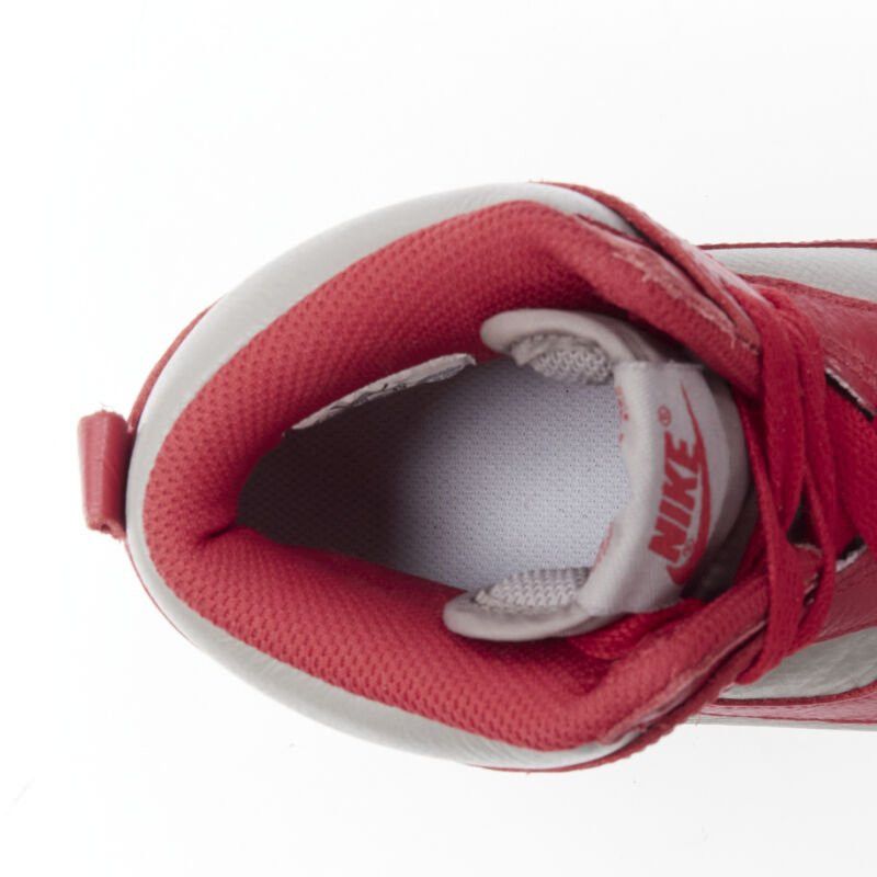 Nike NIKE Dunk High UNLV soft grey university red high top dunk sneaker US8 EU38 Size US 8 / IT 38 - 7 Thumbnail