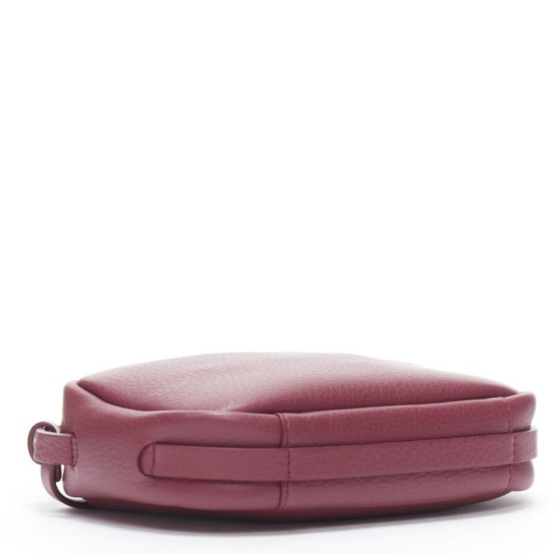 Balenciaga new BALENCIAGA Demna Everyday Camera XS burgundy red logo camera crossbody bag Size ONE SIZE - 6 Thumbnail