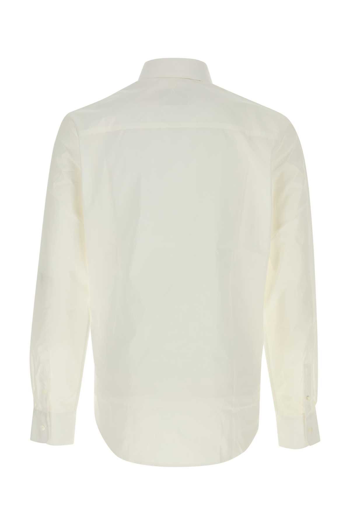 AMI White Poplin Shirt Size US M / EU 48-50 / 2 - 2 Thumbnail