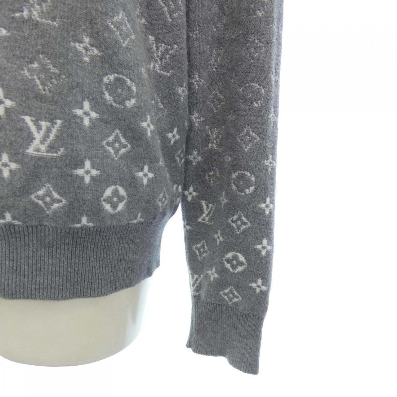 Louis Vuitton Louis Vuitton Louis Vuitton Gradient Monogram Knit Canvas Tops HKN46WUSO DUTY FREE for USA Size ONE SIZE - 6 Thumbnail