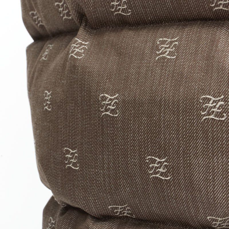 Fendi FENDI script FF Zucca monogram jacquard cotton down puffer vest jacket EU46 Size US S / EU 44-46 / 1 - 2 Thumbnail