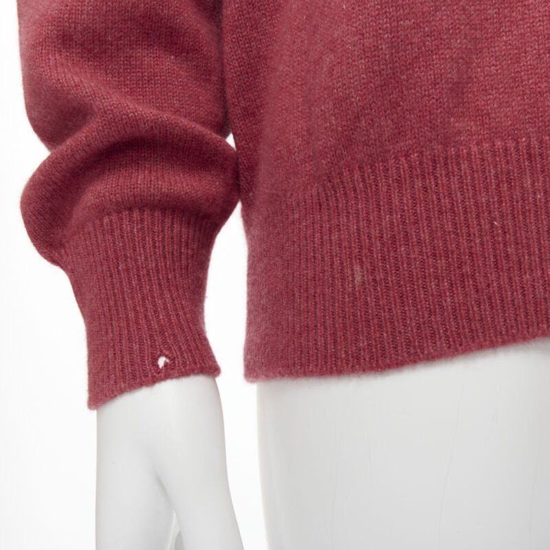 Brunello Cucinelli BRUNELLO CUCINELLI 100% cashmere grey collar half zip pullover sweater EU52 XL Size US XL / EU 56 / 4 - 8 Thumbnail
