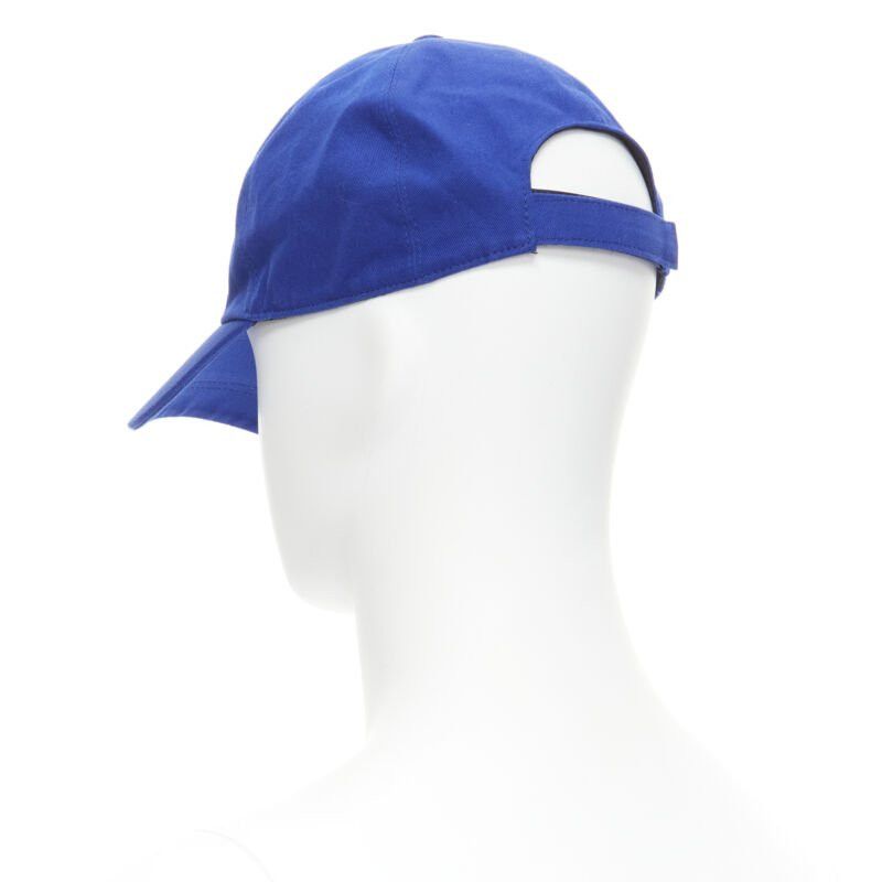 Versace new VERSACE blue red vintage Medusa logo embroidery baseball hat 58cm M 7 1/4 Size ONE SIZE - 6 Thumbnail