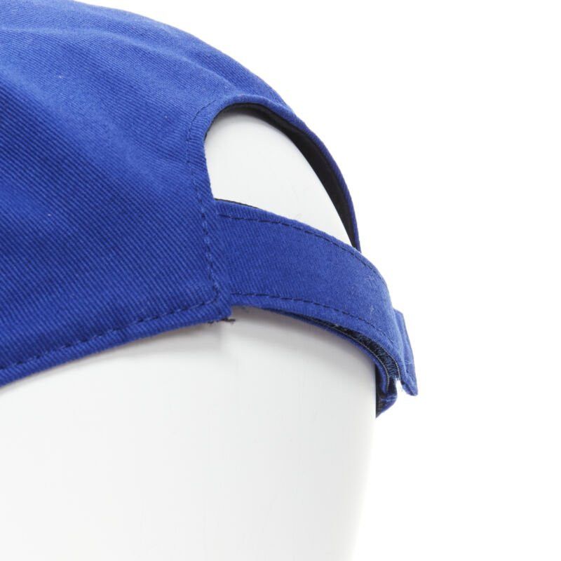 Versace new VERSACE blue red vintage Medusa logo embroidery baseball hat 58cm M 7 1/4 Size ONE SIZE - 8 Thumbnail