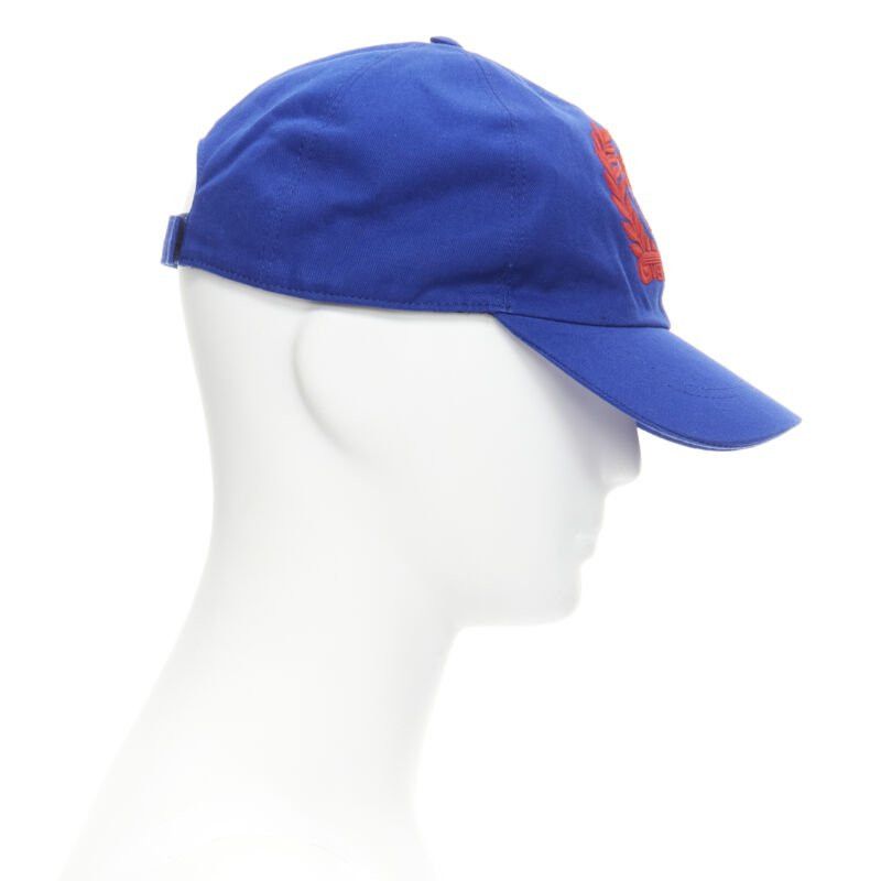 Versace new VERSACE blue red vintage Medusa logo embroidery baseball hat 58cm M 7 1/4 Size ONE SIZE - 4 Thumbnail
