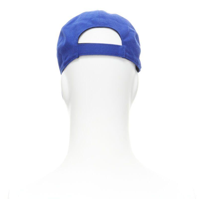 Versace new VERSACE blue red vintage Medusa logo embroidery baseball hat 58cm M 7 1/4 Size ONE SIZE - 5 Thumbnail