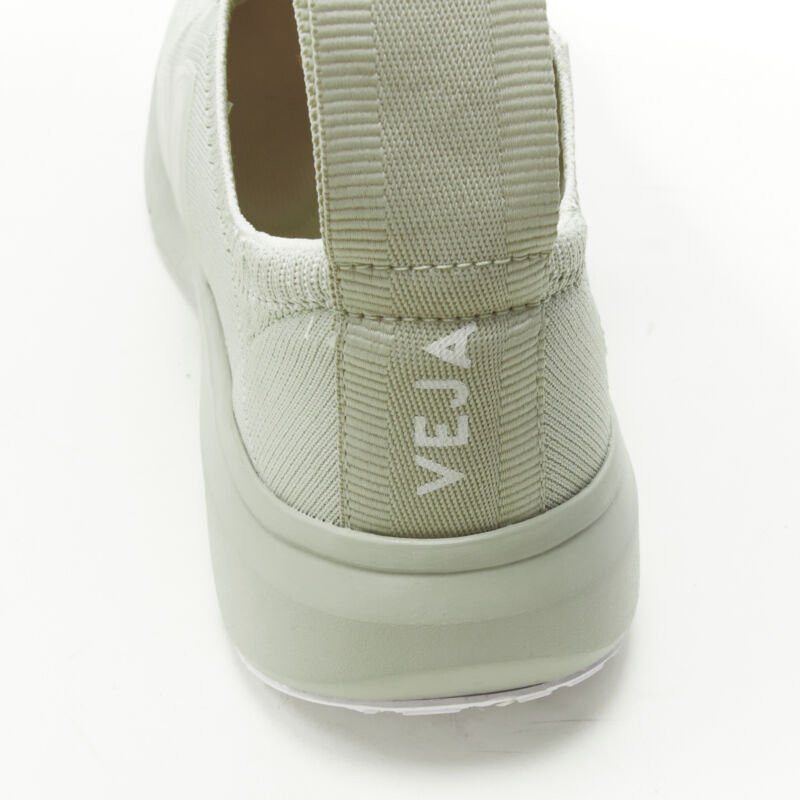 Rick Owens new RICK OWENS VEJA Runner Style 2 V-Knit Oyster grey sneaker EU41 Size US 8 / EU 41 - 9 Thumbnail