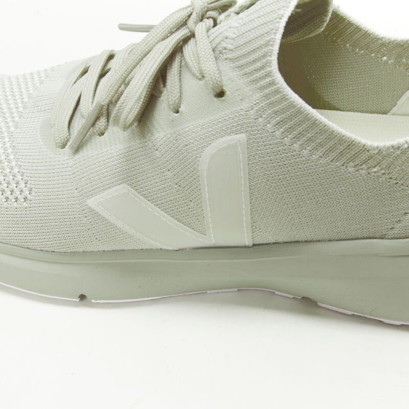 Rick Owens new RICK OWENS VEJA Runner Style 2 V-Knit Oyster grey sneaker EU41 Size US 8 / EU 41 - 8 Thumbnail