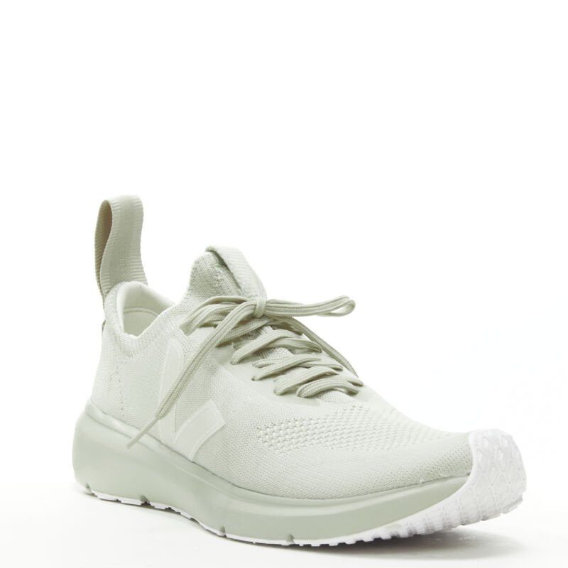 Rick Owens new RICK OWENS VEJA Runner Style 2 V-Knit Oyster grey sneaker EU41 Size US 8 / EU 41 - 2 Thumbnail