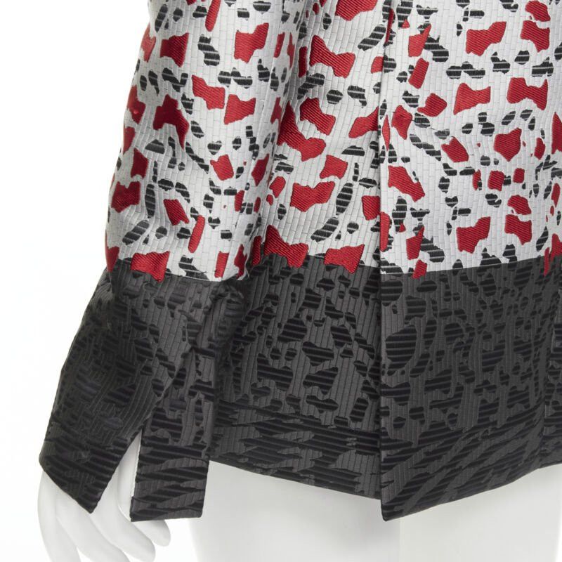 Haider Ackermann new HAIDER ACKERMANN marble blood biais black jacquard blazer jacket FR34 XS Size XS / US 0-2 / IT 36-38 - 8 Thumbnail