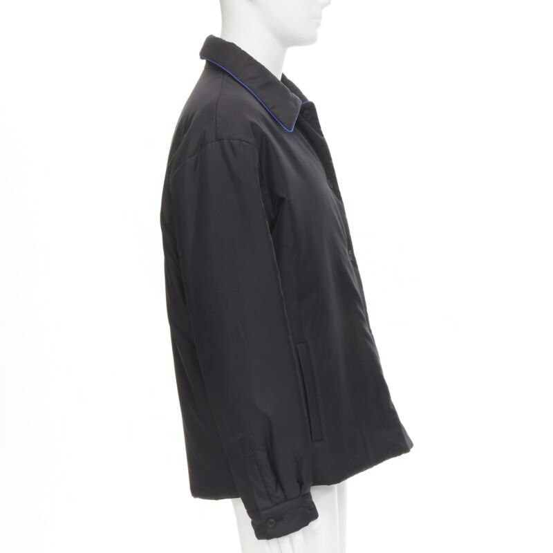 Fendi new FENDI 2021 Reversible 100% silk black white logo padded jacket IT48 M Size US M / EU 48-50 / 2 - 4 Thumbnail