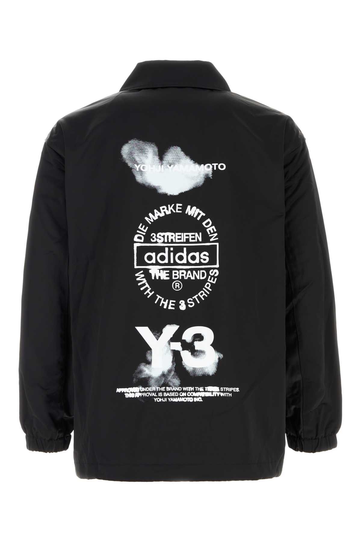Y-3 Black Nylon Jacket Size US S / EU 44-46 / 1 - 2 Thumbnail
