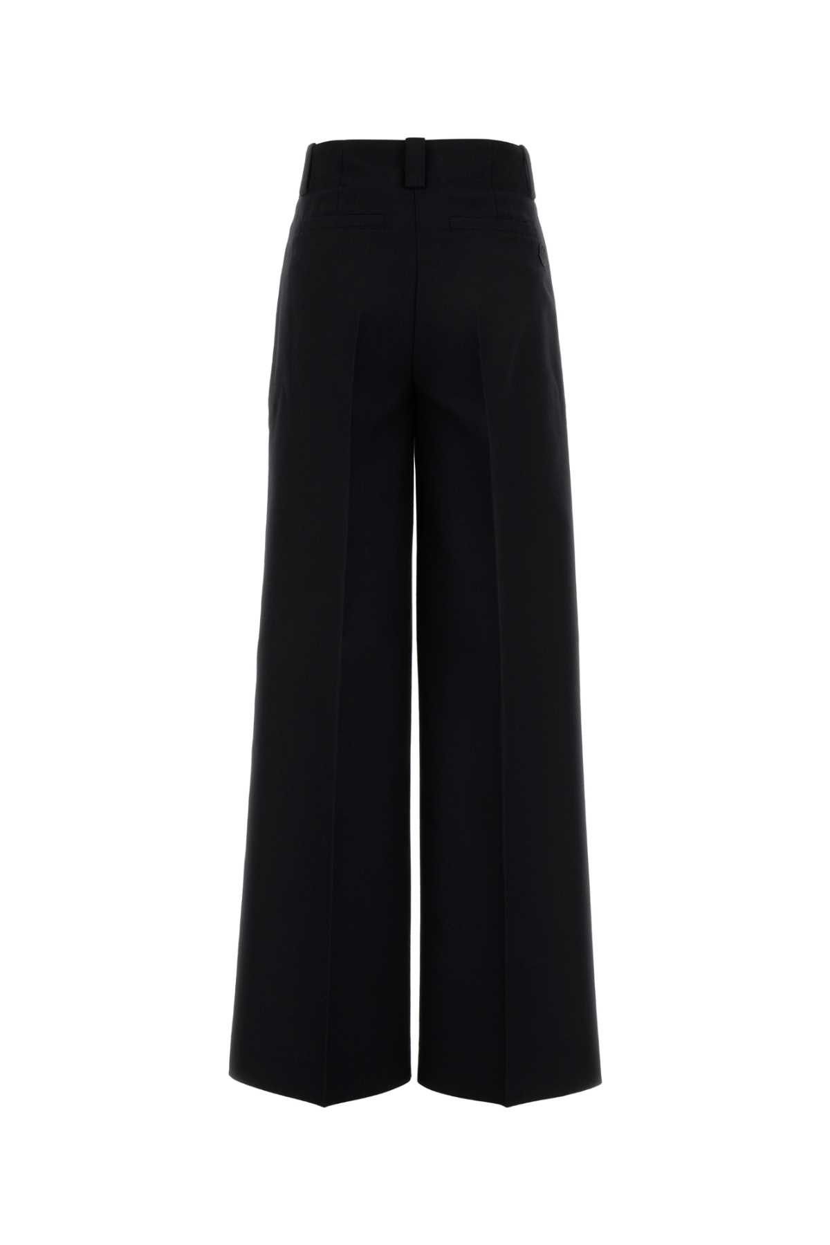 Moncler Black Polyester Blend Palazzo Pant Size 28" / US 6 / IT 42 - 2 Thumbnail