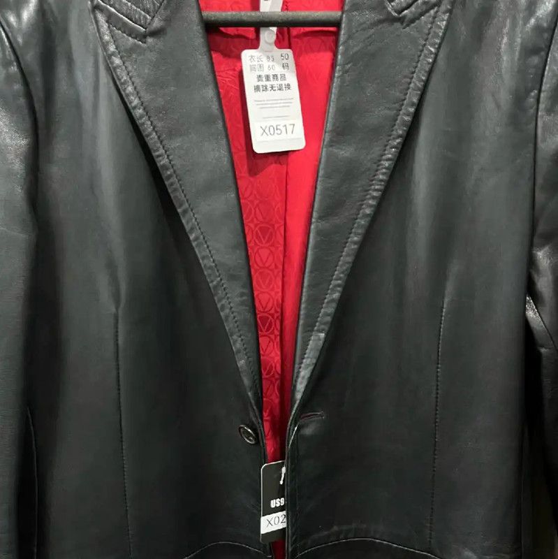 Valentino Valentino Black Leather Women's Jacket 0089 Size XS / US 0-2 / IT 36-38 - 5 Thumbnail