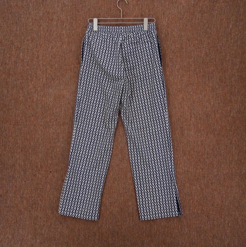 Valentino Valentino Women's White Striped Casual Pants 0089 Size 23" - 2 Thumbnail