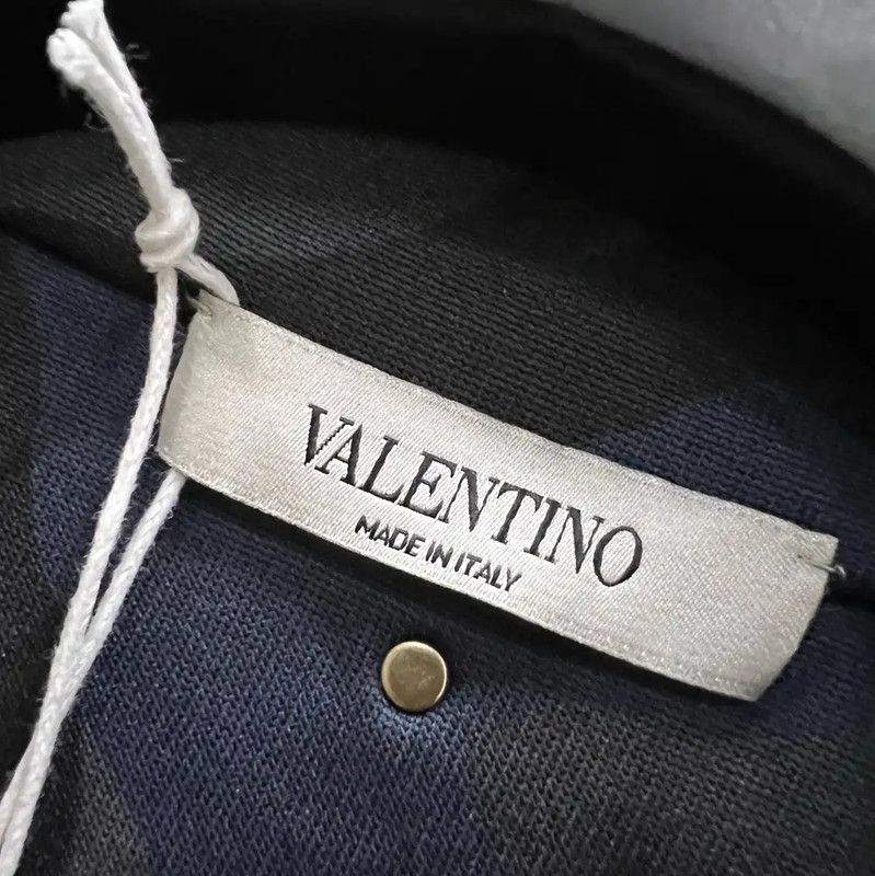 Valentino Valentino Multicolor Cotton Jacket for Women 0089 Size XS / US 0-2 / IT 36-38 - 4 Thumbnail
