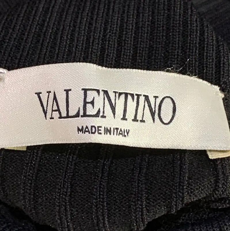 Valentino Valentino Black Wool Women's Pullover Sweater 0089 Size S / US 4 / IT 40 - 5 Thumbnail